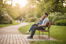 Premium 1.8m Seat Bench with Durable Steel Frame and Multiple Material Options for Outdoor Use