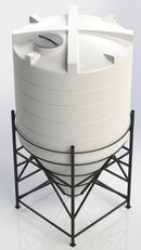 12000 Litre 60° Conical Storage Tank, UV-Resistant Polyethylene (view 2)
