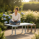 Premium Outdoor Mild Steel Bench 600 - Durable Design for Parks and Public Spaces with Minimal Maintenance
