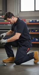 Premium Poly Cotton Combat Trousers with Adjustable Clips and Multiple Pockets for Enhanced Utility
