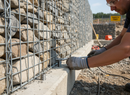 Heavy Duty Helicoil Connectors for Wire Mesh Gabion Baskets