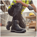 Premium Waterproof Safety Boot with Reinforced Aluminium Toe Cap and Supportive Insole for Outdoor Work Environments