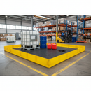 Premium Interlocking Decking Grids for Fuel and Chemical Spill Containment (200x350cm) (Pack of 28)
