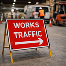 Temporary Traffic Sign – 600mm x 450mm – Polypropylene RA1 – Road Safety