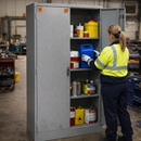 Tall COSHH Storage Cabinet – 1829x915x457mm – Steel – Industrial Use