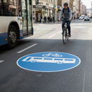 Premium Preformed Thermoplastic Road Marking for Buses and Cycles - Easy Application, Non-Slip, Professional Appearance