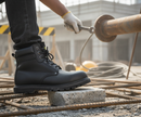 Premium Heavy Duty 6 Inch Boot with Steel Toe Cap, Slip Resistant Sole, and Heat Resistant Features