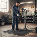 Premium Anti-Fatigue Matting with Drainage Holes, Lightweight and Durable, 910x1550mm for Enhanced Traction and Comfort