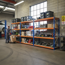 4x Premium Heavy Duty Garage Shelving - 2000mm High - 500kg Capacity