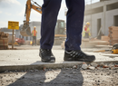 Premium Lightweight Mid-Cut Boot with Steel Toe Cap and Slip-Resistant Sole for Enhanced Safety and Comfort