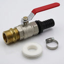 1in BSP Outlet Tap Kit with Lever Tap and Hose Tail (view 2)