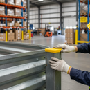 Premium Yellow Plastic RSJ Armco Barrier Post Top Cap for Enhanced Safety and Visibility