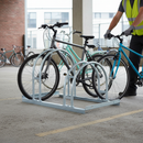 Premium Compact Bicycle Rack for 2 or 3 Cycles - Durable Zinc Coated Steel with Modular Design