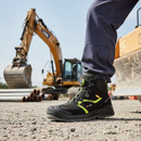 Premium Heavy Duty Laceless Safety Boot with BOA Fastening System, Fibreglass Toe Cap, and ESD Technology for Ultimate Comfort and Protection