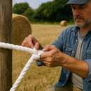 12mm White Polypropylene 3-Strand Rope – Heavy-Duty, Waterproof & UV-Resistant | 25m Coil