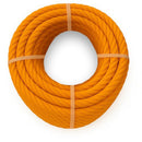 Premium 12mm Orange Polypropylene Rope 3 Strand - 50m Coil | High-Strength