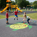 Premium Playground Turtle Target Game for Learning Number Skills - Durable Thermoplastic Design