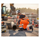 Premium Hi-Vis Shell Trousers with Mesh Lining and Reinforced Knees for Optimal Comfort and Visibility