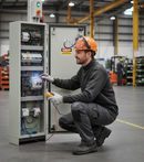 Premium ARC Flash Sweatshirt - Fire Retardant, Anti-Static with Ribbed Cuffs and Waistband for Industrial Use