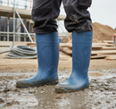Premium Heavy Duty Multi-Grip Safety Wellington Boots with Steel Toe Cap and Anti-Slip Outsole for Food Processing