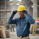 Premium Integrated Safety Spectacles for Helmet Compatibility with Clear or Smoked Finish and EN 166.1.F Compliance