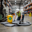Premium Recycled General Purpose 60 Litre Spill Kit in Plastic Drum