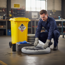 Premium General Purpose Spill Kit in Yellow Wheelie Bin - 240L Capacity
