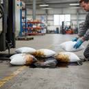 Premium Oil Only Spill Absorbent Pillows - 38x23cm (Pack of 16)