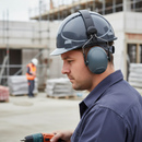 Premium Compact Helmet Mounted Ear Defenders with SNR 31 for Optimal Hearing Protection and Ergonomic Design