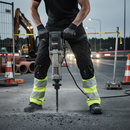 High-Performance Trousers With Kneepad Pockets - Fluorescent Contrast