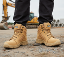 Professional Heavy Duty Water Resistant Boots with Steel Toecap and Anti-Scuff Protector for Optimal Safety and Comfort