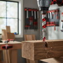 Premium Stubby Impact Auger Bit for Wood - Multiple Sizes Available