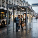 Premium 1m Intermediate Extension for Versatile Bus Shelters with Glass or Steel Cladding