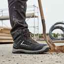 Premium Metal-Free Safety Boot with Composite Toe Cap and Rubber Outsole for Industrial and Warehouse Use in UK Sizes 2-6