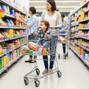 Premium Medium 120L Child Seat Shopping Trolley for Convenience and Farm Shops - High-Quality Professional Grade for Industrial and Commercial Appl...