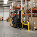 Premium Heavy Duty Warehouse Hoop Barrier with Underrun Protection and 4mm Steel Reinforcement for Enhanced Safety
