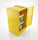17 Litre Polyethylene Chemical Storage Cabinet with Lockable Door (view 2)