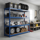 Heavy Duty Garage Shelving - 1770mm High - Supports Up to 600kg