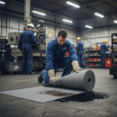 Premium Double Weight General Purpose Fine Fibre Perforated Absorbent Roll 38cm x 40M - Poly Pack