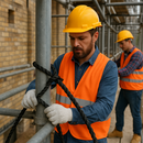 10mm Black Polypropylene 3-Strand Rope – 25m Coil Heavy-Duty, Weatherproof