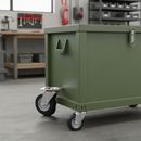 200mm Swivel Plate Heavy Duty Castor with Rubber Tyre