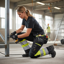 Premium Women's Hi-Vis Trousers with 4-Way Stretch and CORDURA® Reinforcement for Comfort and Durability