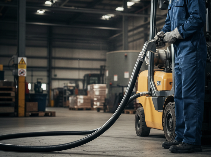 Bio diesel smooth cover delivery hose