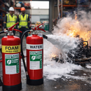 Foam & Water Fire Extinguisher Bundle – PFAS-Free Foam – Industrial Use