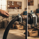 Premium Adjustable High Torque Banding Clamp Made from Mild Steel for Secure Connections