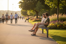 Premium Heavy Duty Backless Bench 1.8m with Elegant Curves and Customizable Top Caps for Outdoor Seating