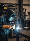 Premium Hand-Held Welding Shield with Polyamide and Fiberglass Construction for Effective Radiation Protection