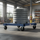 160mm Heavy Duty Swivel Plate Castor with Cast Iron Centre