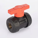 3/8in BSP Female Polypropylene Ball Valve, 16 Bar (view 2)