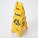4-Sided Multilingual Caution Wet Floor Sign, 25 Inch (view 2)